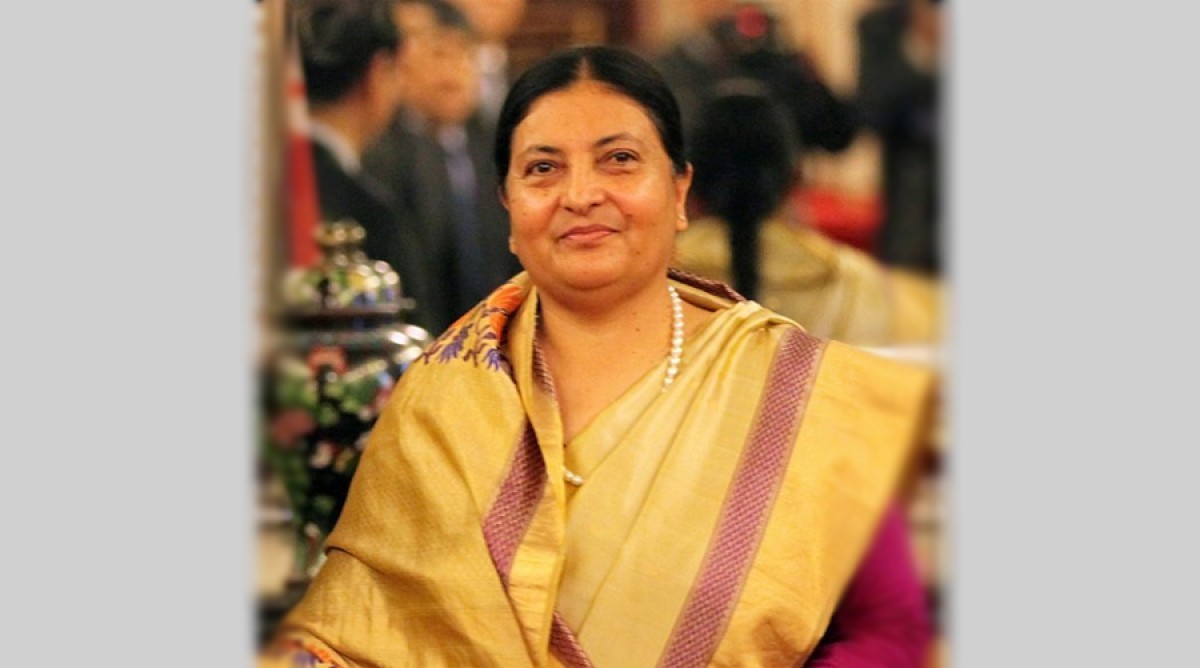 राष्ट्रपति भण्डारी आज मनाङ आउने,