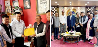 देउवा, पौडेल र कोइरालालाई भेटेर फर्किए चितवनका नेता