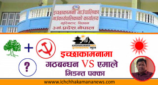 इच्छाकामनामा गठबन्धन दल र एमाले बिच  भिडन्त हुने पक्का