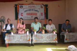 देवघाटमा स्वास्थ्य प्रवर्द्धन तथा जिवनशैली परिवर्तन कार्यक्रम