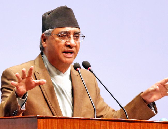 अर्थतन्त्रमा चाप परेको छ, विलासी वस्तु आयात नगरौँः प्रधानमन्त्री देउवा