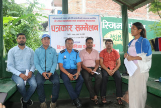 तीज गीत प्रतियोगिता गर्दै विहानी मिडिया