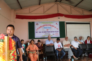 शिक्षा नै मानवको पहिलो ज्योति हो:देवघाट गाउँपालिका अध्यक्ष थापा