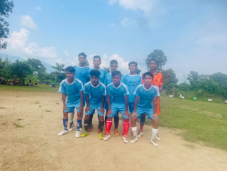 आज पनि दुई खेल सम्पन्न:आयोजक (बि) देवघाटले ढोडेनी फुटबल क्लबलाई २-० ले हरायो