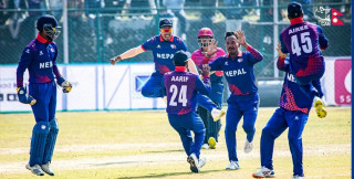 युएईलाई ६ विकेटले पराजित गर्दै नेपालले हात पार्‍यो सहज जित