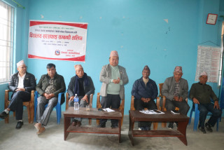 देवघाट गाउँपालिकाको शिक्षा क्षेत्रको दिगो बिकास गर्छौं:अध्यक्ष थापा