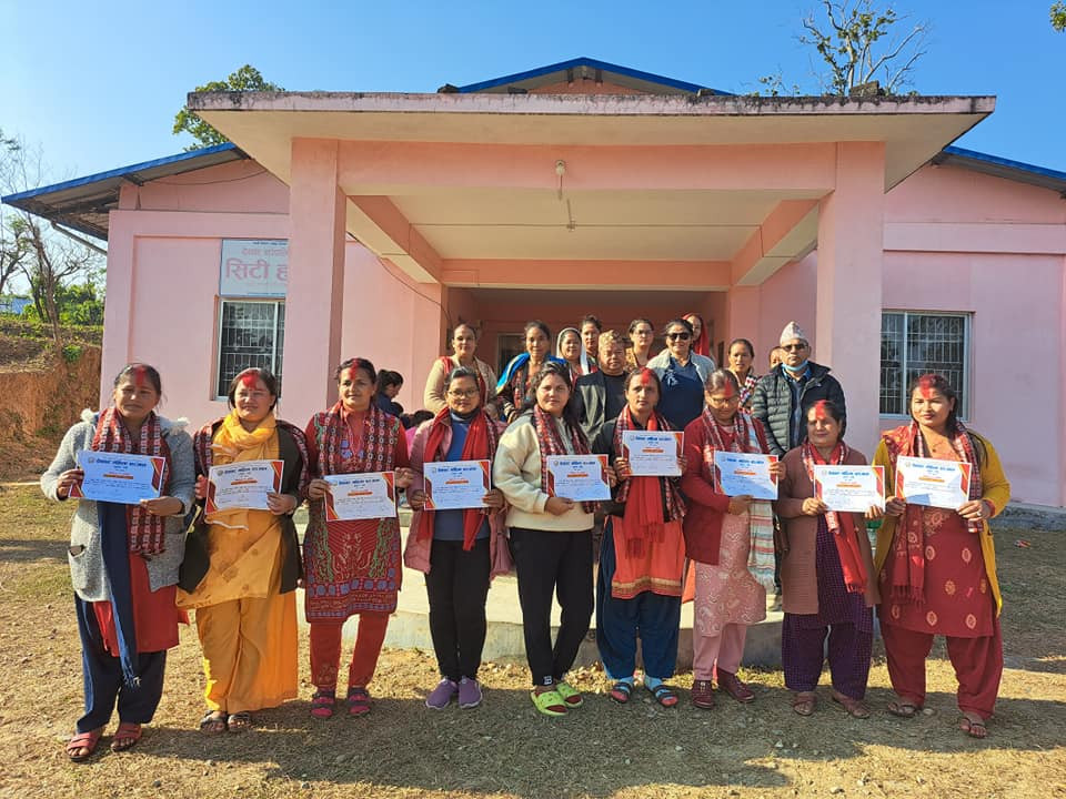 देवघाट गाउँपालिका स्तरीय महिला सञ्जालको अध्यक्षमा राधादेवी खनाल