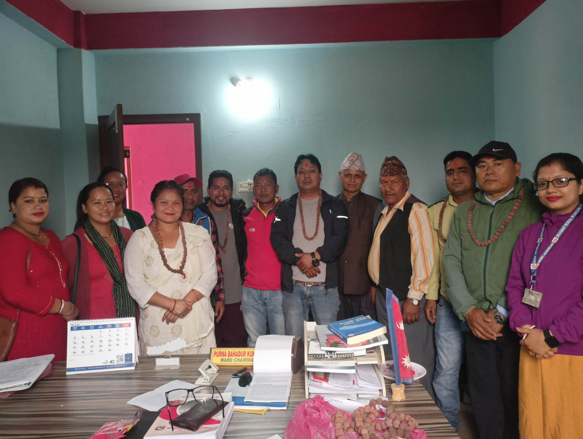 देवघाटमा वडा स्तरीय न्यायिक समिति गठन