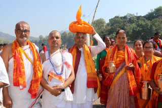 श्रीमद्भागवत ज्ञान महायज्ञ देवघाटमा आजबाट सुरू