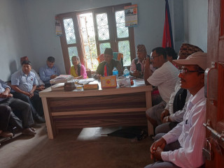 देवघाट ५ वडाको सामुदायिक विद्यालयको शैक्षिक सुधारका लागि अन्तरक्रिया
