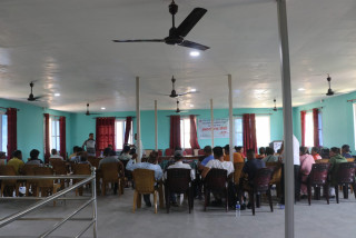 डिभिजन वन कार्यालय तनहुँको आयोजनामा मानव वन्यजन्तु द्वन्द्व न्यूनीकरण सम्बन्धी देवघाटमा अन्तरक्रिया गोष्ठी