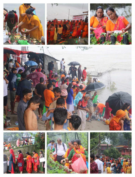 साउनको चौथो सोमबार देवघाटमा भक्तजनको भीड (फोटो फिचर )