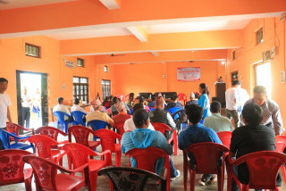 देवघाटमा सामुदायिक मेलमिलाप सम्बन्धी तालिम आजबाट सुरु