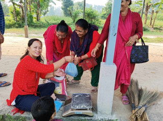 देवघाट ५ नयाँबस्तीमा पुनः हटबजार सुचारु