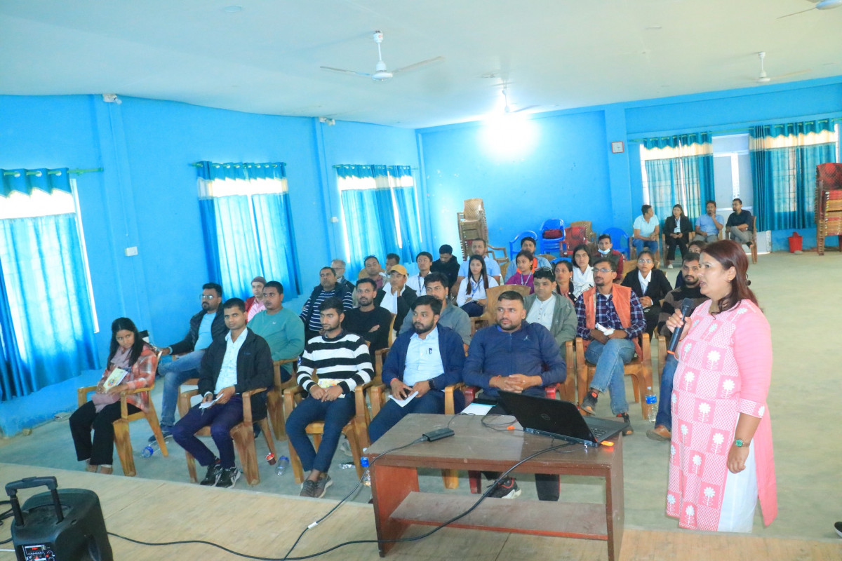 आई जि आई प्रुडेन्सियल कम्पनीको आयोजना र देवघाट गाउँपालिकाको सहकार्यमा कृषि,पशुपन्छी तथा जडिबुटी अभिकर्ता तालिम