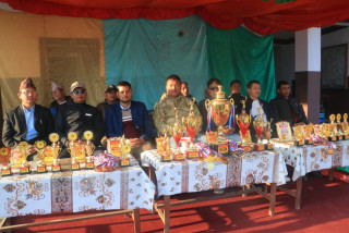 छैटौं राष्ट्रपति रनिङ शिल्ड प्रतियोगिता सम्पन्न