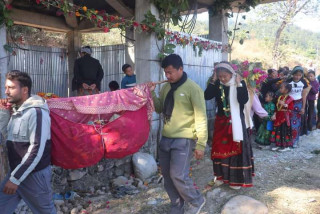 भर्जन कालिका मन्दिरको सामुहिक पुजा