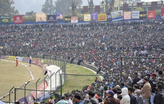 कीर्तिपुरमा क्रिकेट क्रेज