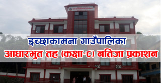 इच्छाकामना गापाद्वारा कक्षा ८ को नतिजा सार्वजनिक
