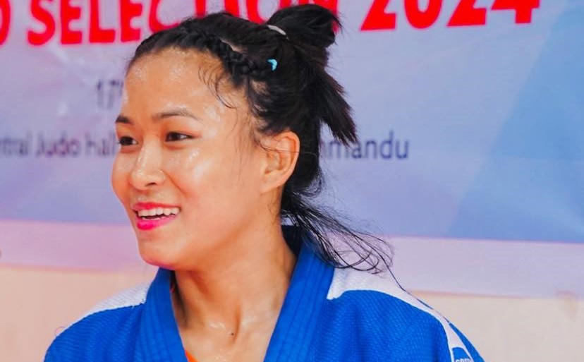 पेरिस ओलम्पिकको जुडोमा नेपालकी मनिता श्रेष्ठ बाहिरिइन्