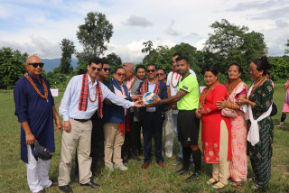 देवघाटमा आजदेखि सेन्ट्रल कलेज प्रथम देवपुर सेभेन ए साइड खुल्ला फुटबल प्रतियोगिता सुरू