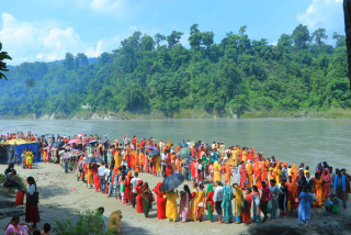बोलबम मेलाको तेस्रो हप्ता देवघाटधाममा भक्तजनहरूको घुइँचो