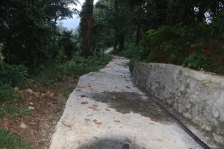 पर्यटन प्रवर्धन गर्न देवघाटमा धार्मिक पदमार्ग निर्माण
