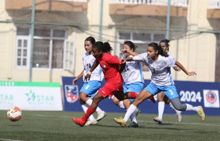 एन्फा महिला फुटबल लिगमा बाग्मतीले कर्णाली प्रदेशलाई हरायो