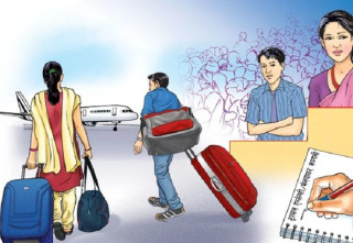 श्रम गर्न विदेशिंदै आमाहरु