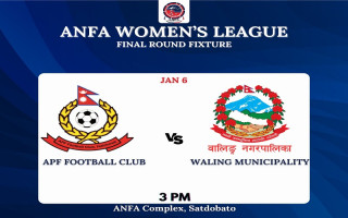 एन्फा राष्ट्रिय महिला लिगको दोस्रो चरणमा आज एपीएफ र वालिङ खेल्दै