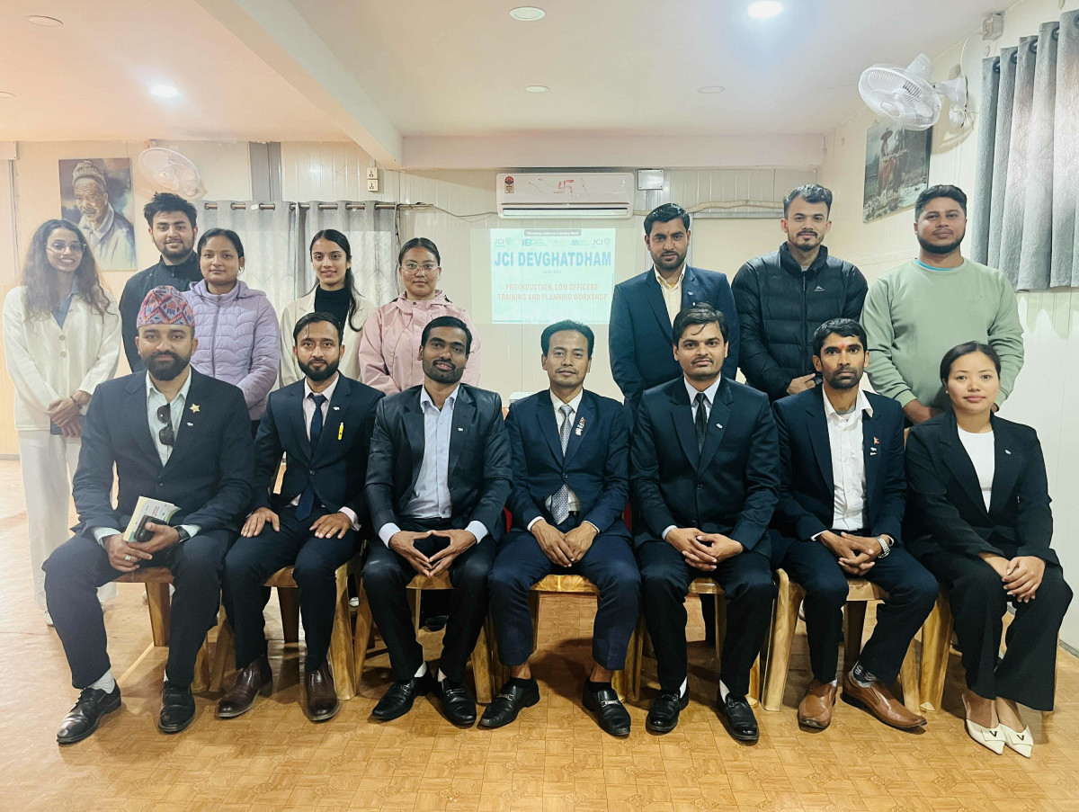 देवघाटधाम जेसीजद्वारा Pre-Induction तथा LOM Officers’ Training & Planning Workshop सम्पन्न