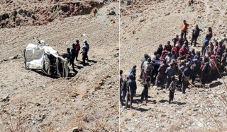 डोल्पा जिप दुर्घटना : एकको मृत्यु, चालकसहित ३ जना घाइते