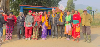भानुका विभिन्न वडामा एमाले उम्मेदवार न्यौपाने, न्यौपाने भन्छिन्ः ‘भानुको समस्या मैले समाधान गर्छु’