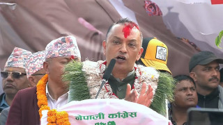 चुनाव संविधानलाई सही मार्गमा राख्नका लागि अनिवार्य शर्त : सभापति थापा